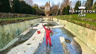 Draining & Cleaning our MASSIVE 18th Century Swimming Pool (again!)
