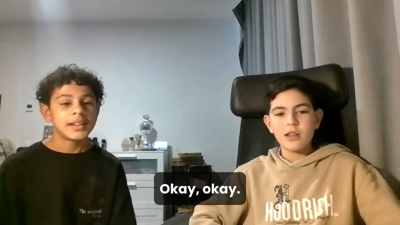 Engels video (Yanice Kouzana + Angelino Reingoud)