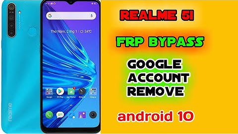 Realme 5i frp bypass | android 10 new track