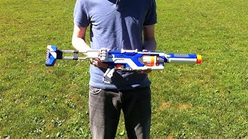 Nerf N-Strike Elite Spectre REV-5 - Range Test (Stock)