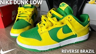 Nike Dunk Low Reverse Brazil On feet Review