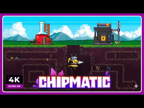 ERES UN ROBOT Y DEBES EXCAVAR Y MEJORAR TU EQUIPO | CHIPMATIC Gameplay Español