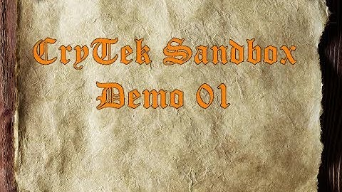 CryTek Sandbox Demo 01