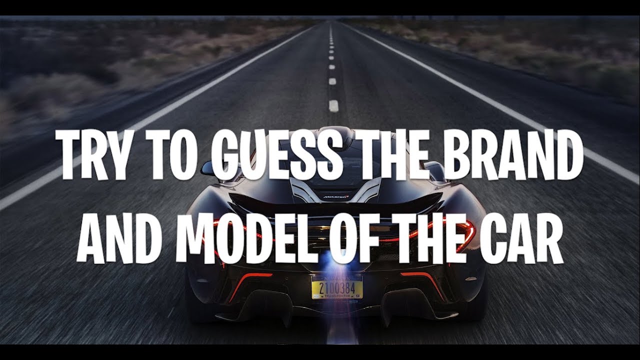 CAR QUIZZ I DEVINE LA VOITURE YouTube