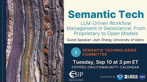 Jiyin Zhang: LLM-Driven Workflow Management in Geoscience