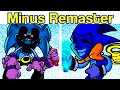 Friday Night Funkin': VS Minus Sonic.EXE Remastered FULL WEEK [FNF Mod/HARD] Creepypasta Horror Mod