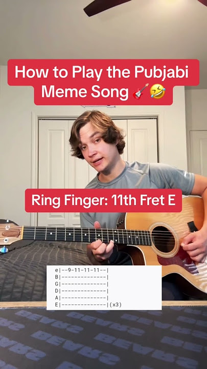 How to Play the “Punjabi” Meme Song 🤣🎸 #shorts