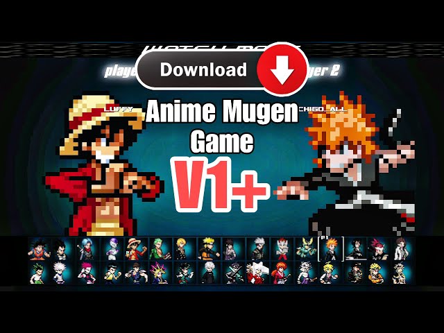 DOWNLOAD ] Super Anime War 4 Mugen - NEW 360 CHARACTER ( (PC & Android) 