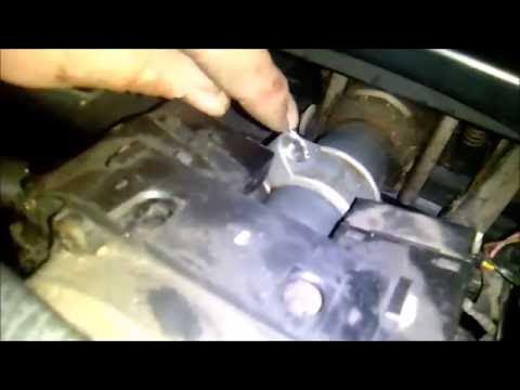 как снять Замок зажигания Ниссан примера Р11 - YouTube