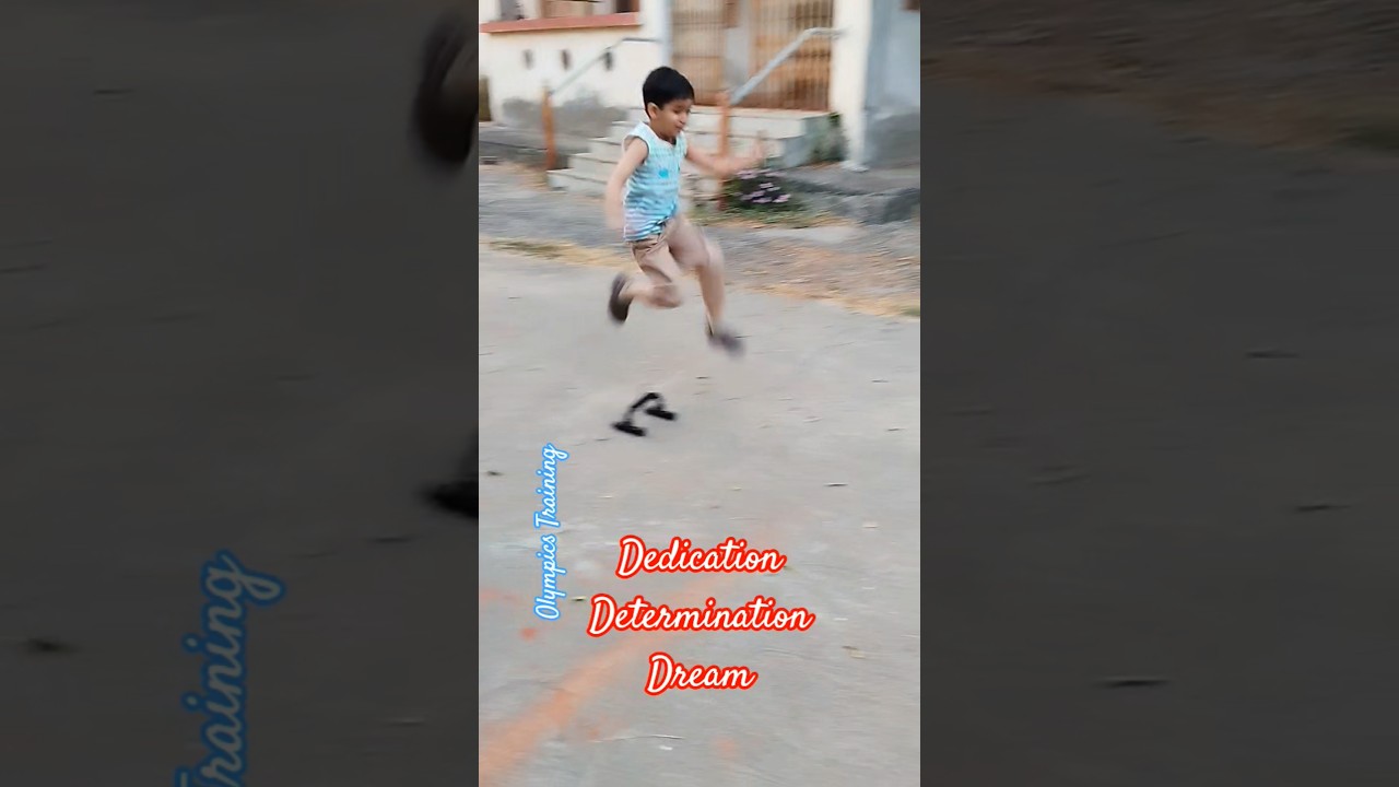 Olympics Self Training of a 5 year old! #gifted #learningthroughplay