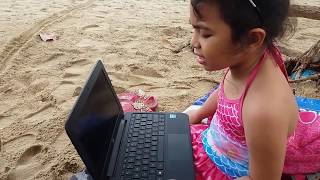 Perfect - Ed Sheeran ( Cover by Quenby - Belajar Edit Video - Bisiiiing di Pantai )