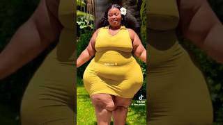 Female Fashion Modeling Outfit Idea #dress Ssbbw Pear Shaped Wide Hips @FemaleFashionT.V