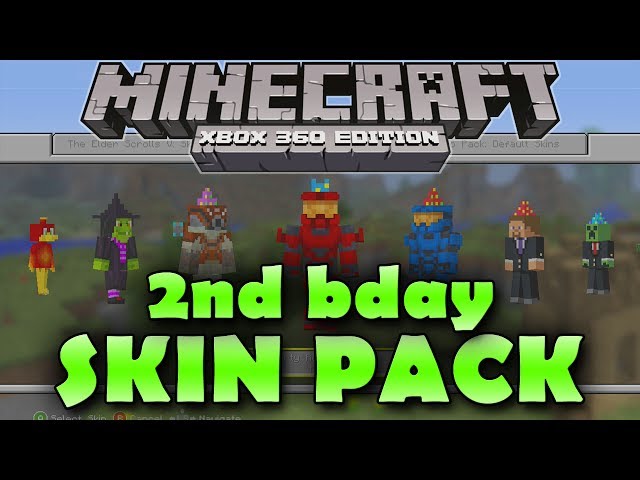 1st Birthday Skin Pack in Minecraft Marketplace