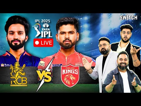 IPL Live: Royal Challengers Bengaluru vs Punjab Kings | Hindi Commentary | Match Prediction