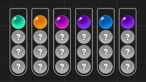 Ball Sort Puzzle - Color Game Level 53 Solution