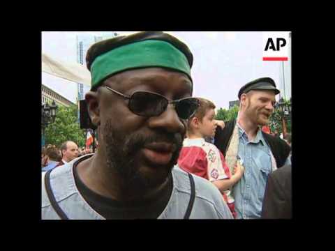 GERMANY: SCIENTOLOGISTS DEMONSTRATE FOR RELIGIOUS FREEDOM