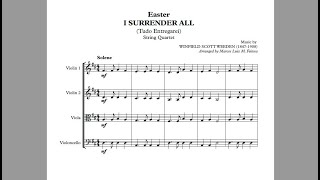 I Surrender All (Tudo Entregarei) - String Quartet