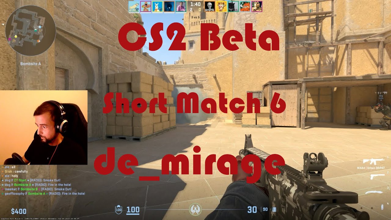 Cs2 Beta Test CS2 Beta Playtest- Short Match 6- Follow Recoil ON!!! - YouTube