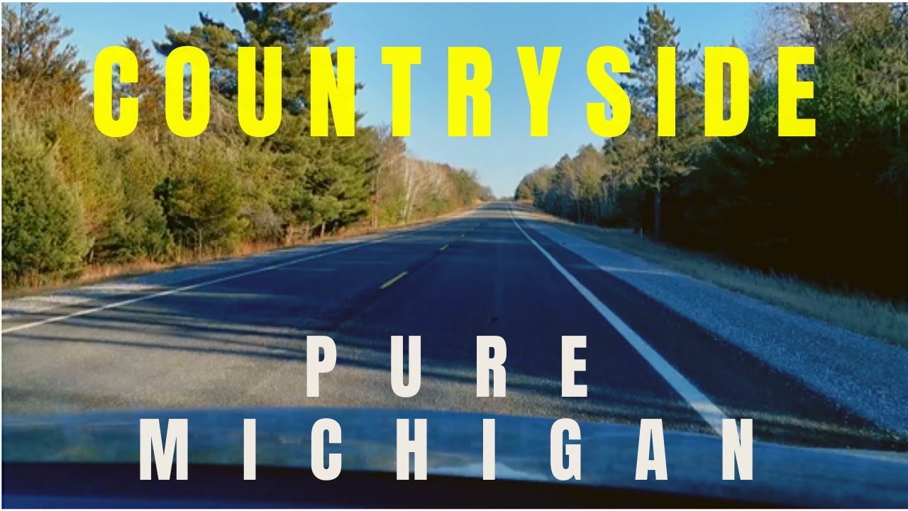 BEAUTIFUL COUNTRYSIDE ROAD TRIP IN PURE MICHIGAN FALL SEASON YouTube