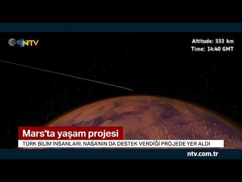 Mars&rsquo;ta yaşam projesi (Türk bilim insanları NASA&rsquo;nın projesinde)