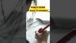 public exam-ல இந்த தப்பு பண்ணிடாதீங்க😱|Avoid 10 mistakes in public exam #exampreparation #studytips