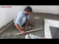 How to floor plaster  floor plastering techniques  floor tiles   tilesdesignas builders