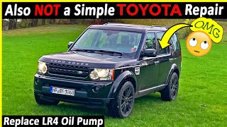 How to replace the oil pump on a 3.0L SDV6 LR4 Land Rover - Discovery 4