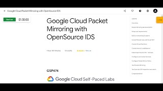 Google Cloud Packet Mirroring with OpenSource IDS