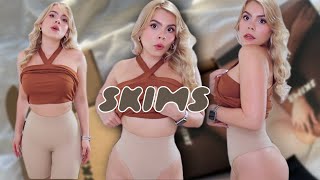 Probando FAJAS SKIMS de KIM KARDASHIAN 😱 | Maina