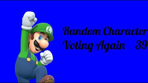 Random Character Voting Again 39