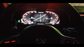 Showcasing BMW's electric engine boost from 48V MH battery.