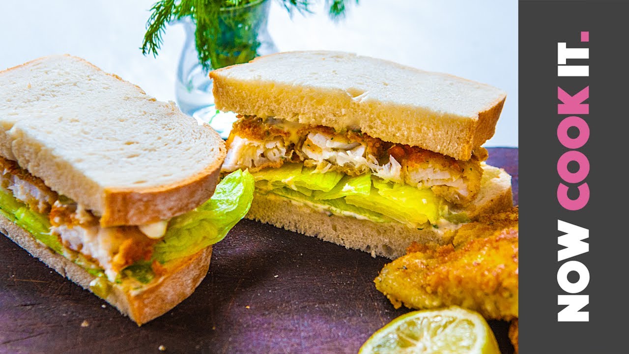 Incredible Fried Fish Sandwich Recipe | Sorted Food