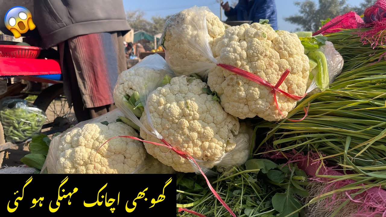 Bahawalpur Sabzi Mandi Mein Ghobhi Achanak Mehengi Ho Gaee 😱