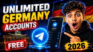 Unlimited Germany Telegram method || Unlimited Telegram method || Free Telegram Panel screenshot 5