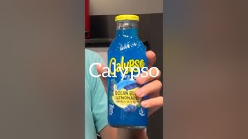 Trying calypso lemonade for the first time!