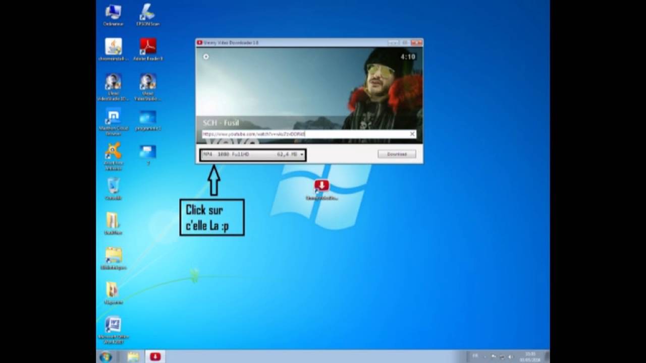 Tuto 1 comment telecharger un video avec un programme !