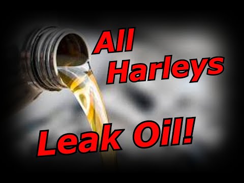 Video: Waarom lekten oude Harleys olie?