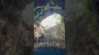 Hidden gem in Valladolid 🤩 Cenote Oxman
