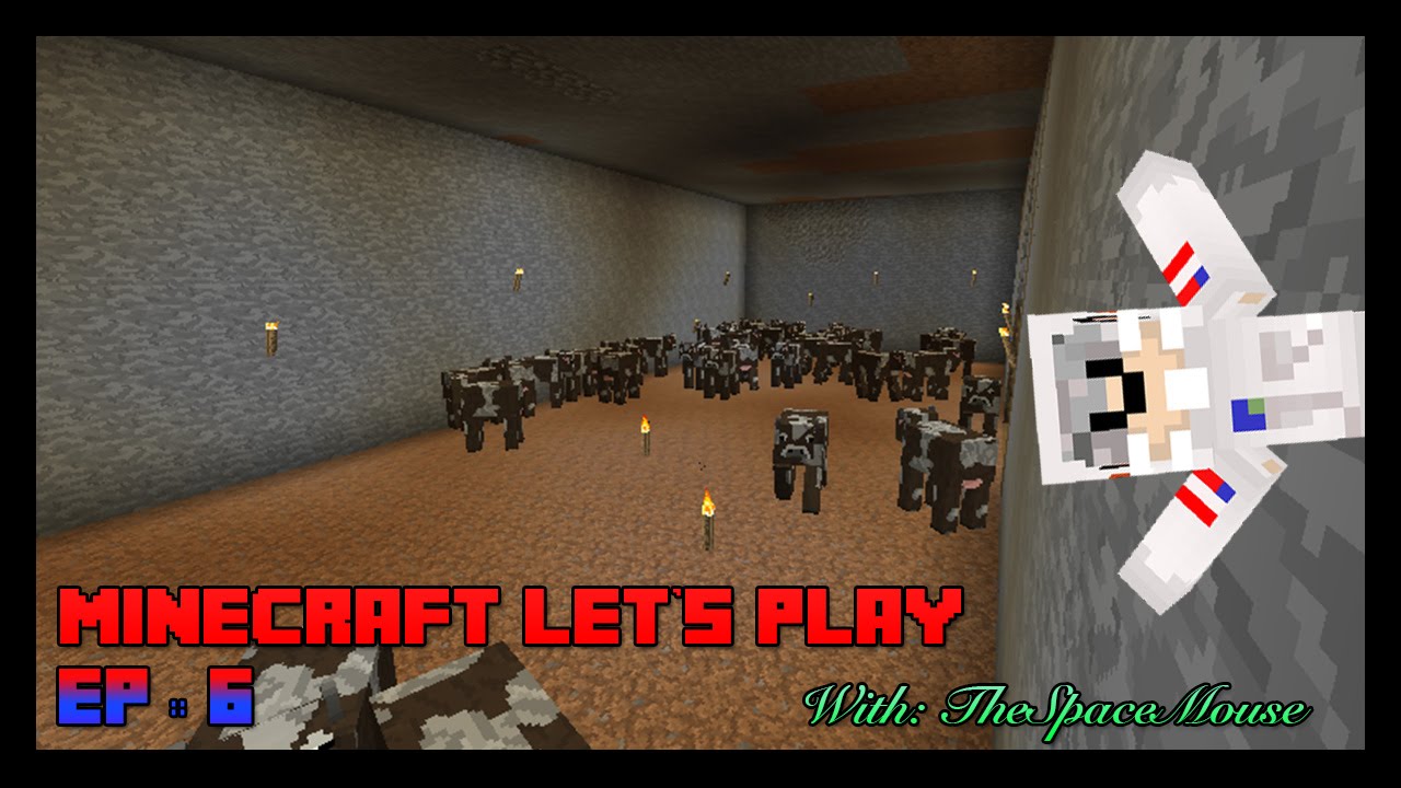 TheSpaceMouse Minecraft Let's Play - Ep. 6 - BUTTlers