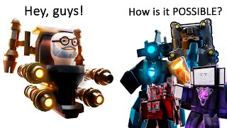 New TTD Scientist Mech meets ALL other characters... (Meme) COMPILATION #3