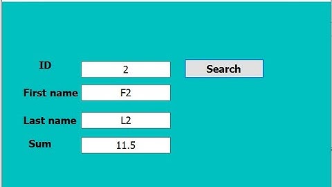 C# Tutorial : Retrieve data from Sql server database