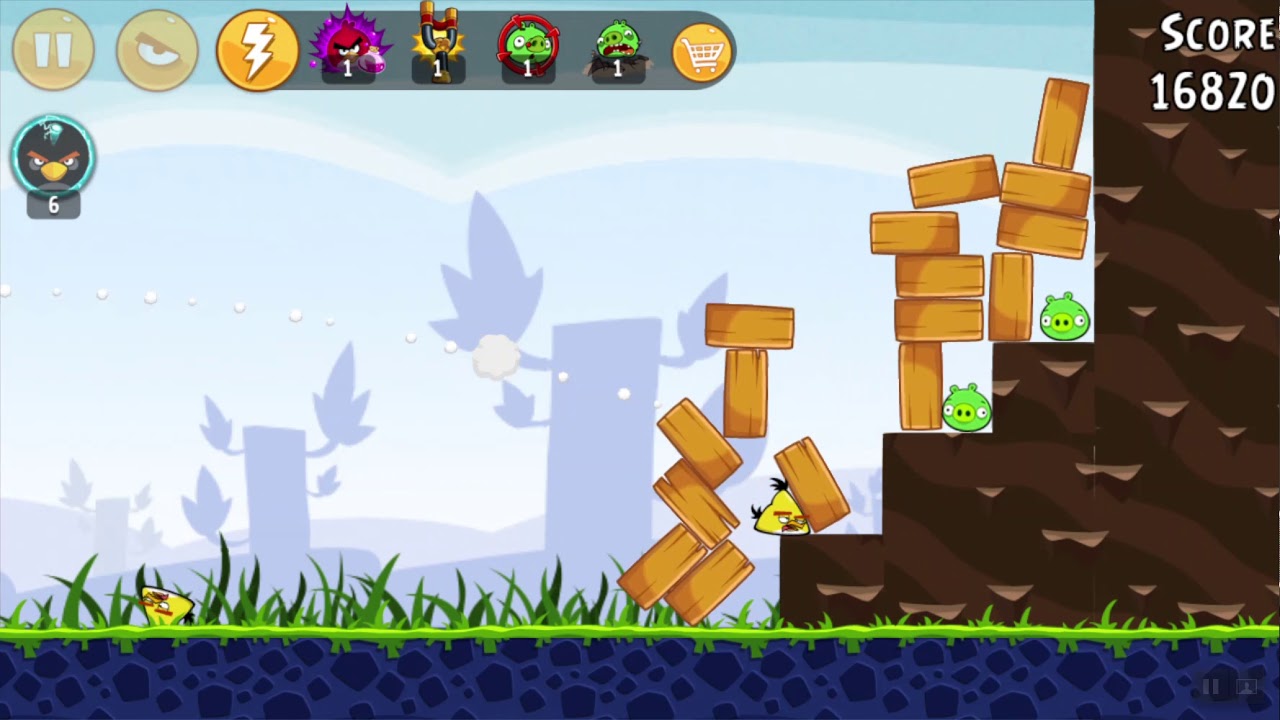 Angry Birds Classic Level 1-18 Walk through with out any booster