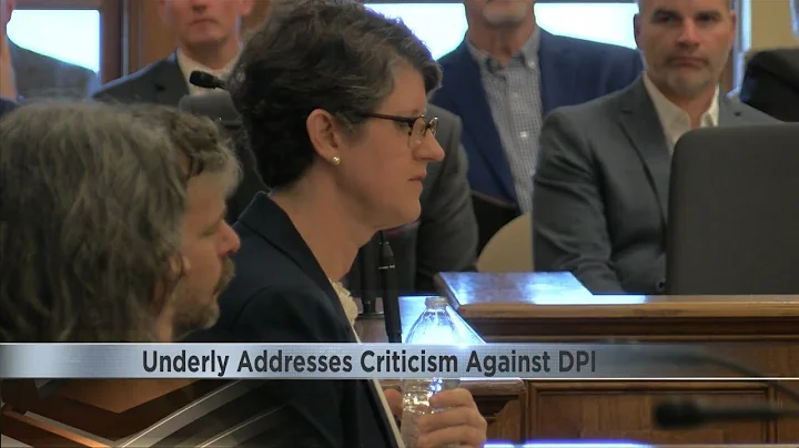 State Superintendent Jill Underly addresses criticism over DPI's handling of teacher sexual