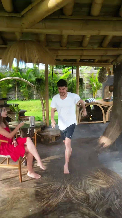 Would you jump? ☺️ #bali