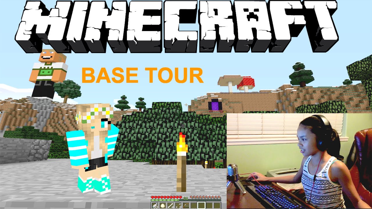 Φ Minecraft BASE TOUR with MayrenBT
