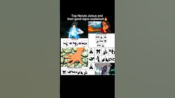 Naruto Jutsu Guide: Learn the Hand Seals🔥😱 #naruto #narutoshippuden #anime #animeedit #shorts