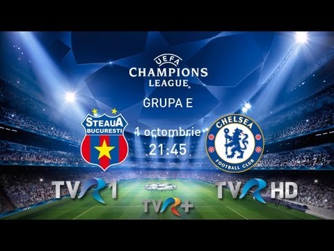 UCL: Steaua Bucureşti vs. Chelsea Londra, în direct la TVR 