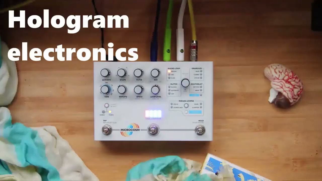 Hologram electronics microcosm Granular looper & glitch pedal Hologram electronics microcosm Granular looper & glitch pedal