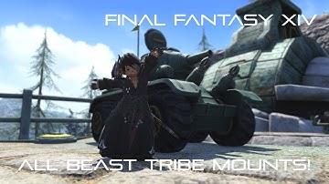 All Beast Tribe Mounts - Showcase