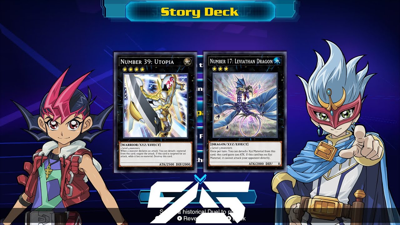 Yuma Tsukumo VS Nelson Andrews【Story Deck】Yu Gi Oh! Legacy of the ...